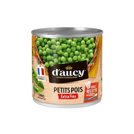 PETITS POIS FINS D'AUCY 400G