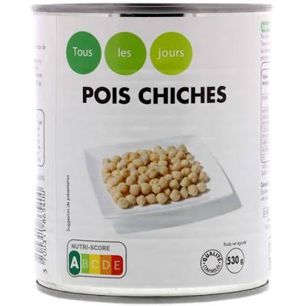 POS CHICHES TOUS LES JOURS  530G