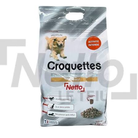 CROQUETTES AUX BOEUF NETTO 4KG