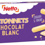 BÂTONNETS 48% CHOCOLAT BLANC NETTO 150 G