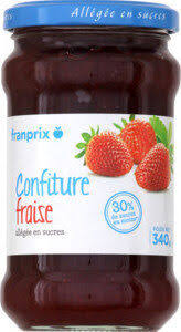 CONFITURE FRAISE FRANPRIX 340 G