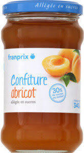 CONFITURE ABRICOT FRANPRIX 340G