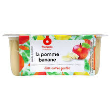 COMPOTES POMME BANANE FRANPRIX