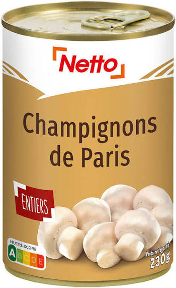 CHAMPIGNONS DE PARIS NETTO