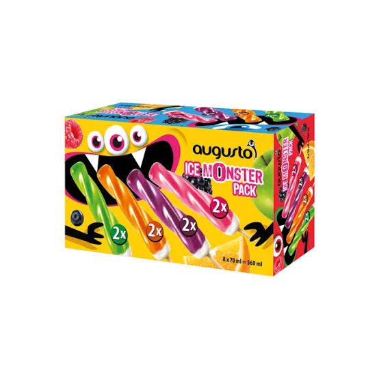 ICE MONSTER PACK AUGUSTO 8*70ML