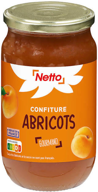 CONFITURE D'ABRICOT NETTO 1KG