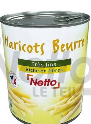 HARICOTS BEURRE TRES FINS NETTO 440G