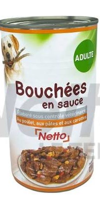 BOUCHEES EN SAUCE  ADULTE NETTO