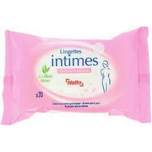 LINGETTES INT IMES A L'ALOE VERA NETTO