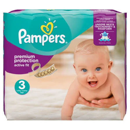 PAMPERS PREMIUM PROTECTION ACTIVE FIT 38