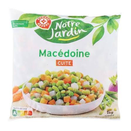 MACEDOINE MIX SURGELE 1000G