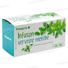 INFUSION VERVEINE MENTHE FRANPRIX 35G
