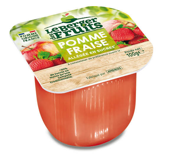 COMPOTES ALLEGEE POMME FRAISE
