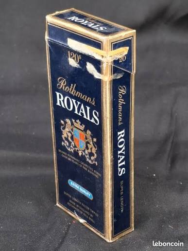 CIGARETTE ROYALS ROTHMANS