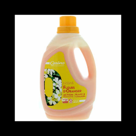 LESSIVE FLEURS D'ORANGER CASINO 1.25L