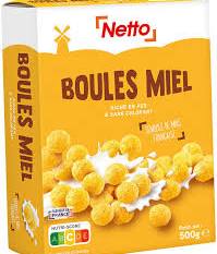 BOULES MIEL NETTO 500G