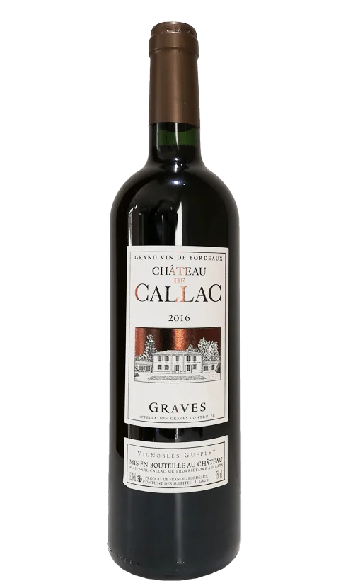 ROUGE CHATEAU DE CALLAC GRAVES