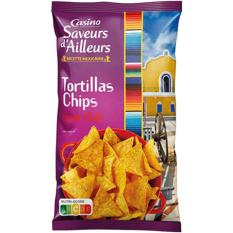 TORTILLAS CHIPS GOUT CHILI CASINO