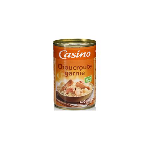 CHOUCROUTE GARNIE 400G CASINO