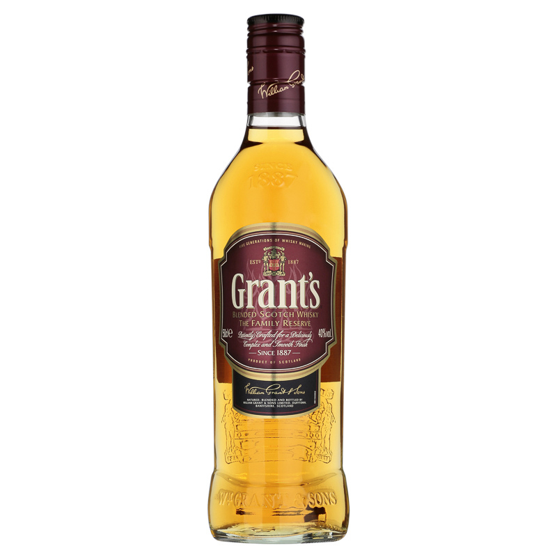GRANT'S BLENDED SCOTCH WHISKY 50CL