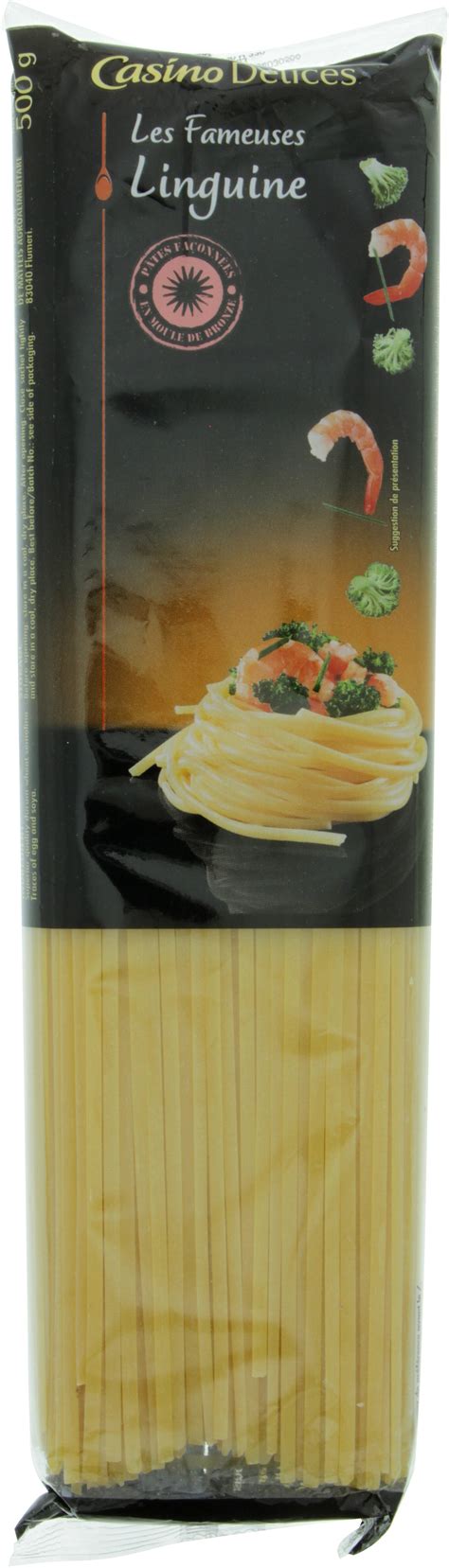 LES FAMEUSES LINGUINE 500G LES DELICES CASINO