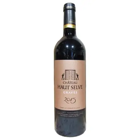ROUGE CHATEAU HAUT SELVE GRAVES 2015