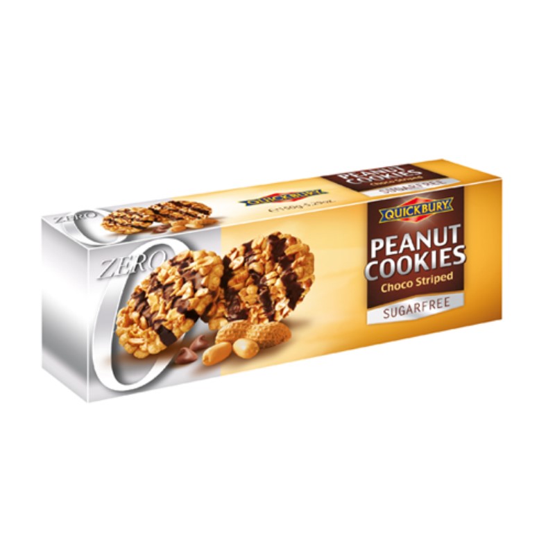 PEANUT COOKIES CHOCO STRIPED 150G