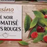 THE NOIR  AROMATISES SAVEUR FRUITS ROUGES CASINO