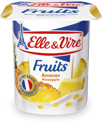 YAOURT FRUITS ANANA ELLE&VIRE