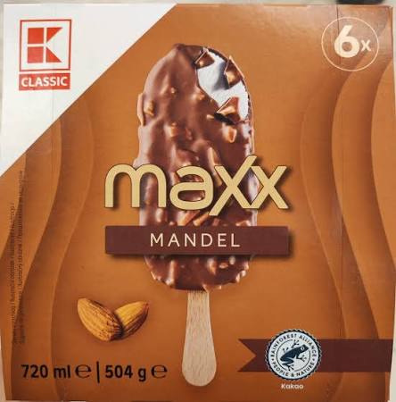 GLACE MAX AMANDES DETAIL
