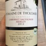 ROUGE DOMAINE DE THOLOMIES CABERNET SAUVIGNON MERLOT