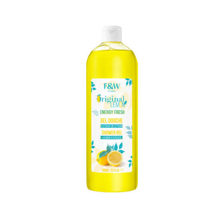 GEL DOUCHE F&W ORIGINAL LEMON ENERGY FRESH 1000ML