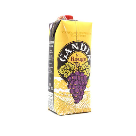 VIN ROUGE GANDIA 1L