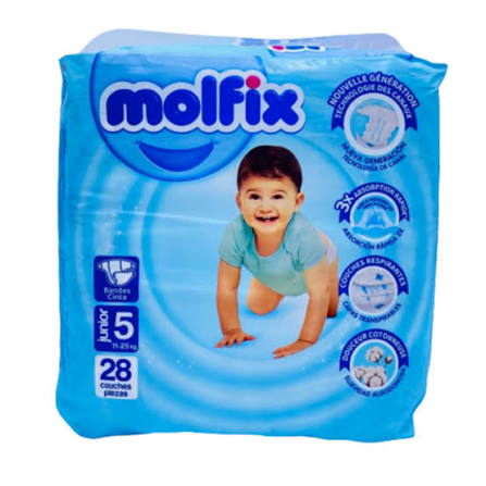 COUCHES MOLFIX 5 JUNIOR 11-25 KG