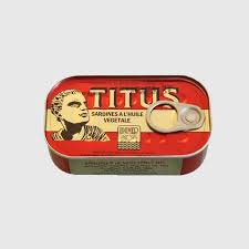 SARDINES TITUS 125G