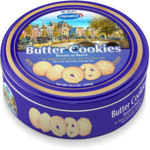 BUTTER COOKIES CREMICA 114G