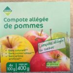 COMPOTE ALLEGEE CASINO POMME 4*100G