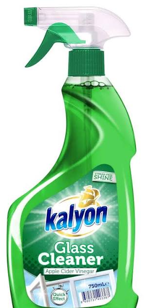 GLASS CLEANER APPLE CIDER VINEGAR 750ML KAYLON