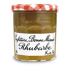 CONFITURE DE RHUBARBE 375G