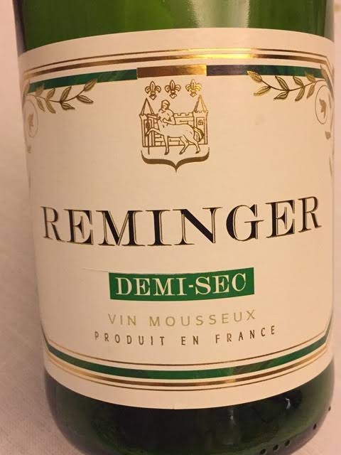 VIN MOUSSEUX REMINGER DEMI-SEC