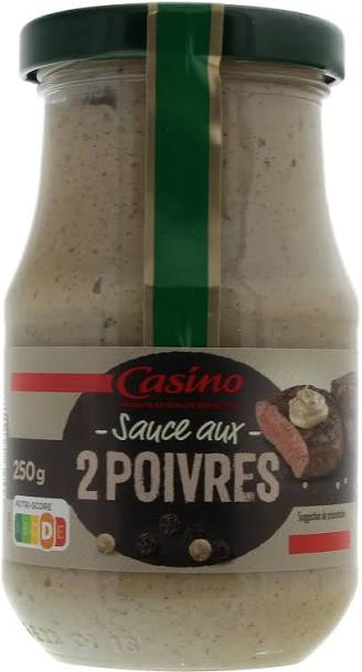 SAUCE AUX POIVRES CASINO 250G