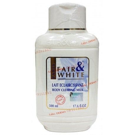 LAIT ECLAIRCISSAANT FAIR AND WHITE 485ML
