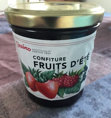 CONFITURE FRUITS D'ETE CASINO 370G