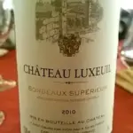 CHATEAU LUXEUIL BORDEAUX SUP