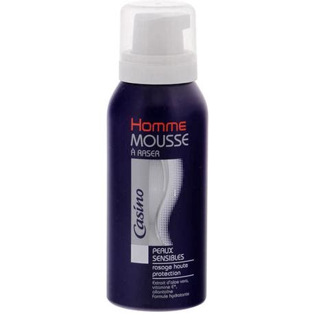 MOUSSE A RASER HOMME CASINO