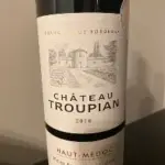 CHÂTEAU TROUPLAN HAUT MÉDOC GRAND VIN DE BORDEAUX