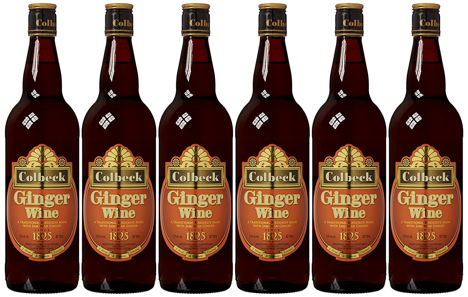 CARTON GINGER WHINE 6*75CL