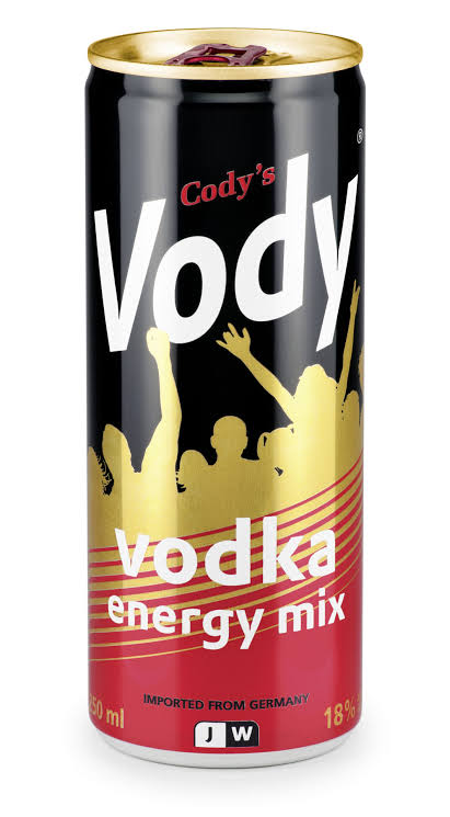 CODY'S VODY VODKA ENERGY MIX