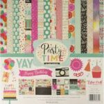 PLATS JETABLES PARTY TIME SHALLOW EVER PARK 7X50PCS