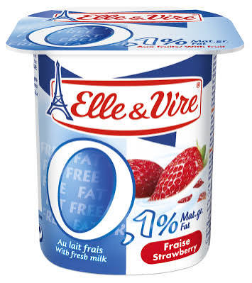 ELLE ET VIRE 0.1% FRAISE